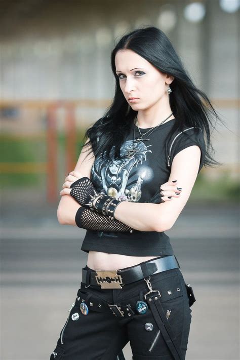 metal style frauen